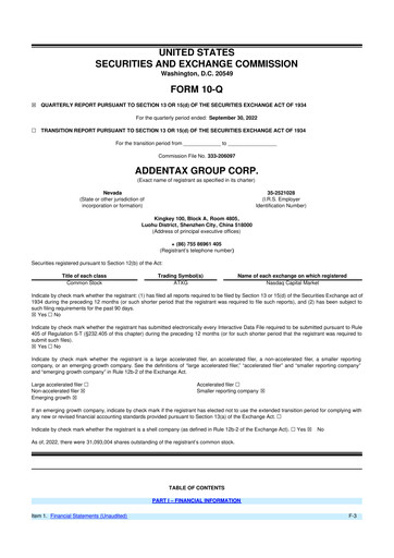 Vorschaubild Addentax Group 10-Q Quartalsbericht 2023 