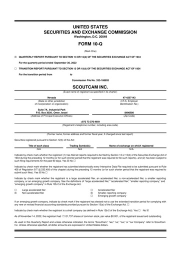 Thumbnail Odysight.ai 10-Q Quarterly Report FY2022 