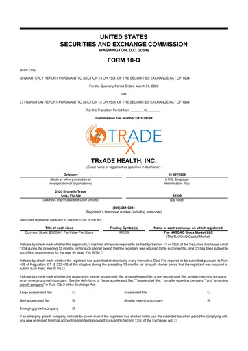 Miniature Scienture Holdings 10-Q Rapport trimestriel 2023 