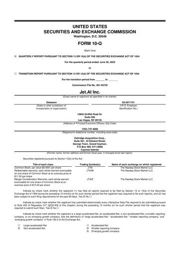 Thumbnail Jet.AI  10-Q Quarterly Report FY2023 