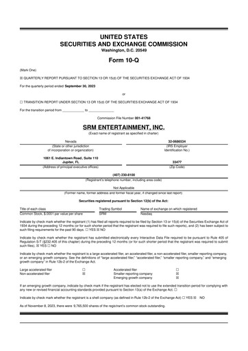 Thumbnail Tron Inc. 10-Q Quarterly Report FY2023 