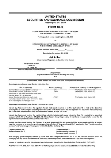 Thumbnail Jet.AI  10-Q Quarterly Report FY2023 