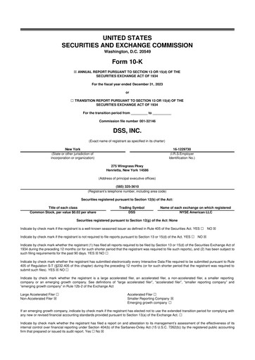 Thumbnail DSS, Inc. (Document Security Systems) 10-K Annual Report 2023