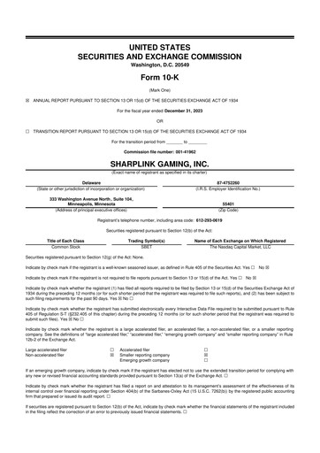 Thumbnail Sharplink 10-K Annual Report 2023