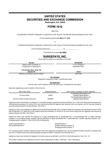Thumbnail SurgePays 10-Q Quarterly Report FY2024 