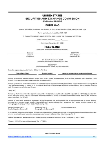 Thumbnail Reed's, Inc. 10-Q Quarterly Report FY2024 