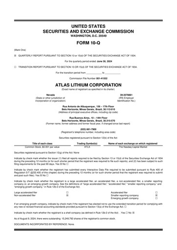Thumbnail Atlas Lithium 10-Q Quarterly Report FY2024 