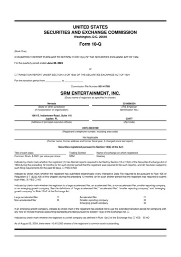 Thumbnail Tron Inc. 10-Q Quarterly Report FY2024 