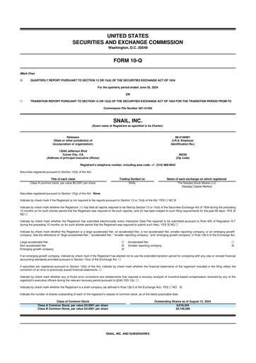 Thumbnail Snail Inc 10-Q Quarterly Report FY2024 