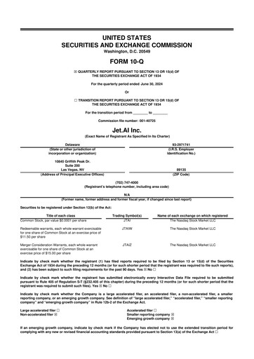 Thumbnail Jet.AI  10-Q Quarterly Report FY2024 