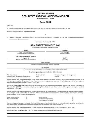 Thumbnail Tron Inc. 10-Q Quarterly Report FY2024 