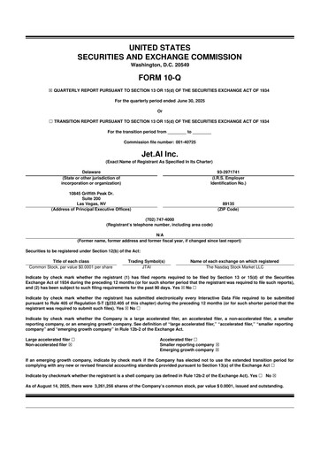 Thumbnail Jet.AI  10-Q Quarterly Report FY2025 