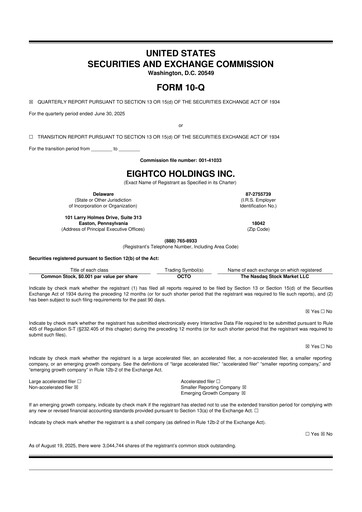 Thumbnail Eightco Holdings 10-Q Quarterly Report FY2025 