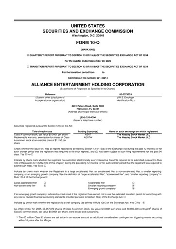 Thumbnail Alliance Entertainment 10-Q Quarterly Report FY2026 