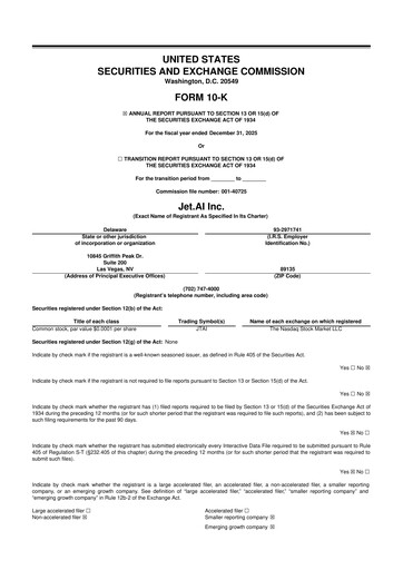 Thumbnail Jet.AI  10-K Annual Report 2025