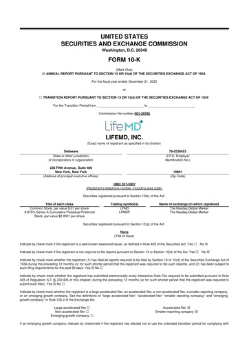 Thumbnail LifeMD 10-K Annual Report 2025