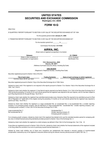 Thumbnail AiRWA Inc. 10-Q Quarterly Report FY2026 
