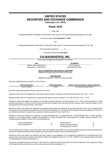Thumbnail Co-Diagnostics
 10-K Annual Report 2025