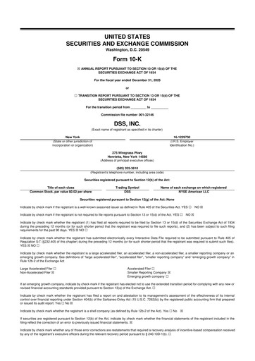 Thumbnail DSS, Inc. (Document Security Systems) 10-K Annual Report 2025