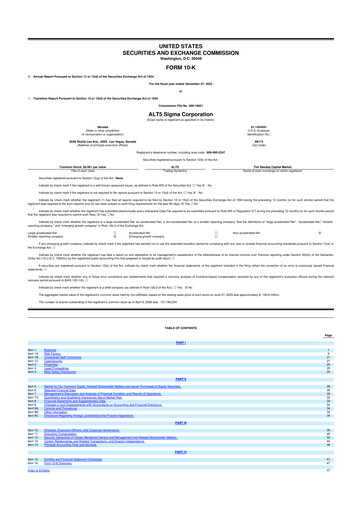 Thumbnail ALT5 Sigma 10-K Annual Report 
