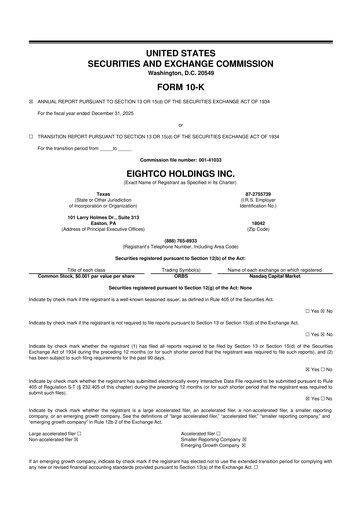 Thumbnail Eightco Holdings 10-K Annual Report 2025