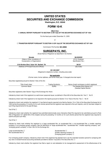 Thumbnail SurgePays 10-K Annual Report 