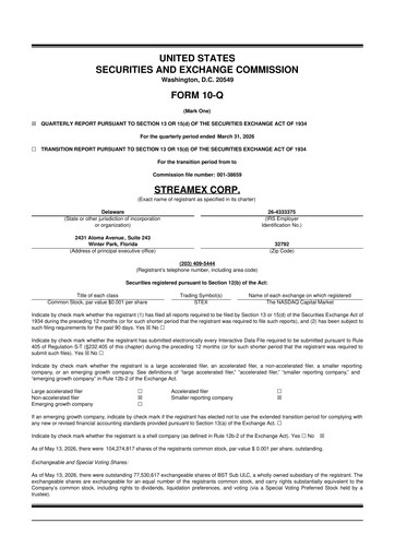 Thumbnail BioSig Technologies
 10-Q Quarterly Report FY 