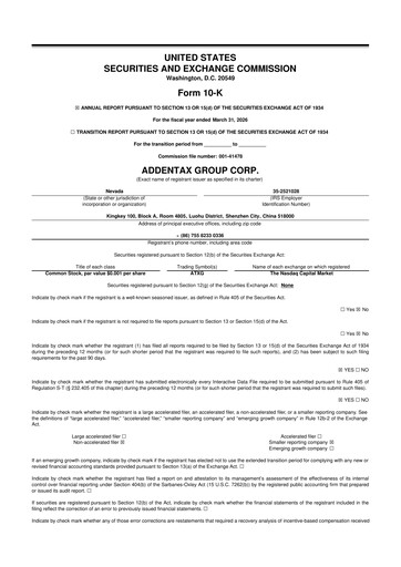 Thumbnail Addentax Group 10-K Annual Report 2026