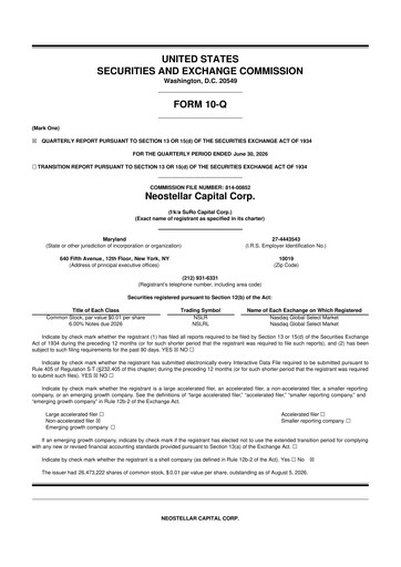 Thumbnail SuRo Capital 10-Q Quarterly Report FY2026 