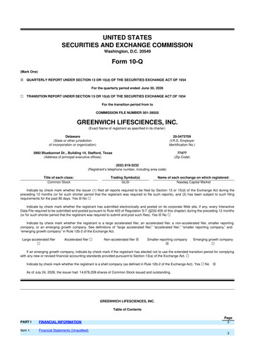 Thumbnail Greenwich LifeSciences 10-Q Quarterly Report FY2026 