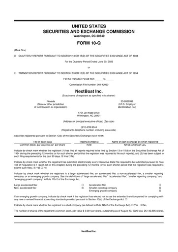 Thumbnail Off the Hook YS Inc 10-Q Quarterly Report FY2026 