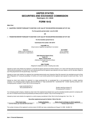 Thumbnail InspireMD 10-Q Quarterly Report FY2026 