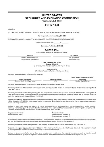 Thumbnail AiRWA Inc. 10-Q Quarterly Report FY2026 Q1