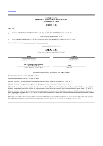 Thumbnail IZEA Worldwide
 10-K Annual Report 2013