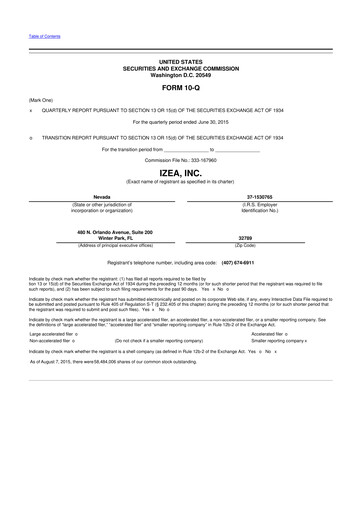 Thumbnail IZEA Worldwide
 10-Q Quarterly Report FY 