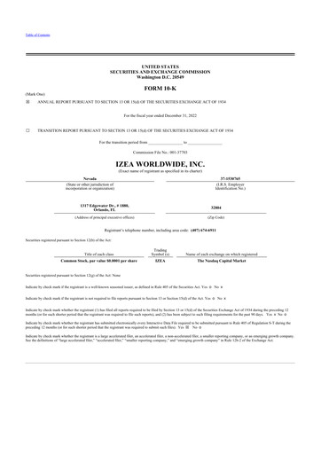 Thumbnail IZEA Worldwide
 10-K Annual Report 2022