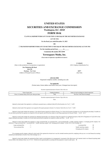 Thumbnail Townsquare Media 10-K Annual Report 2023