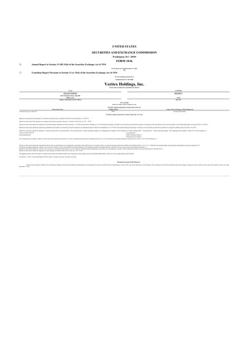 Thumbnail Veritex Holdings
 10-K Annual Report 2023