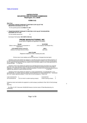 Miniature Clean Energy Technologies 10-Q Rapport trimestriel  