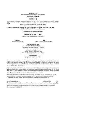 Vorschaubild Golden Matrix Group 10-Q Quartalsbericht 2013 