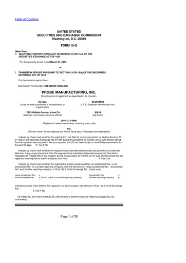 Miniature Clean Energy Technologies 10-Q Rapport trimestriel 2013 