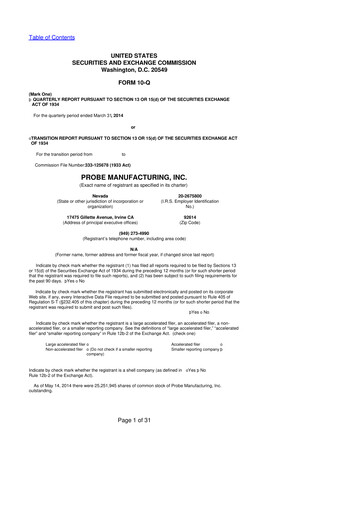 Miniature Clean Energy Technologies 10-Q Rapport trimestriel 2014 