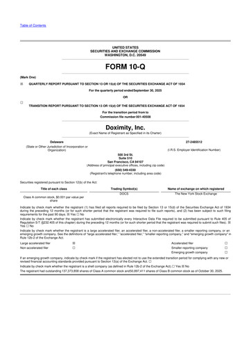 Thumbnail Doximity 10-Q Quarterly Report FY2026 