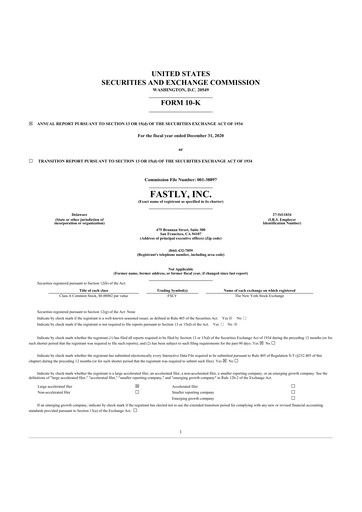 Thumbnail Fastly
 10-K Annual Report 2020