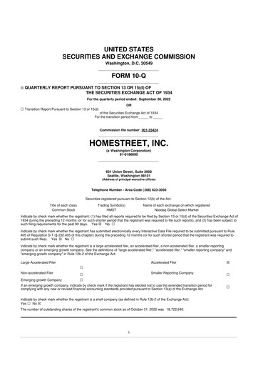 Vorschaubild Mechanics Bancorp 10-Q Quartalsbericht 2022 