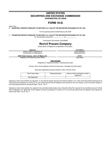 Thumbnail AXIL Brands 10-Q Quarterly Report FY2019 