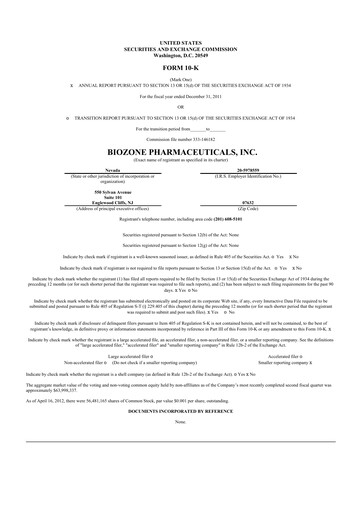Thumbnail Cocrystal Pharma
 10-K Annual Report 2011