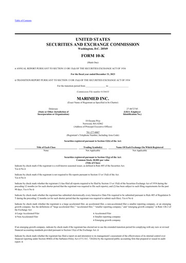 Thumbnail MariMed 10-K Annual Report 2023