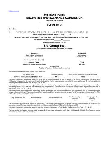 Thumbnail Bristow Group 10-Q Quarterly Report FY2020 