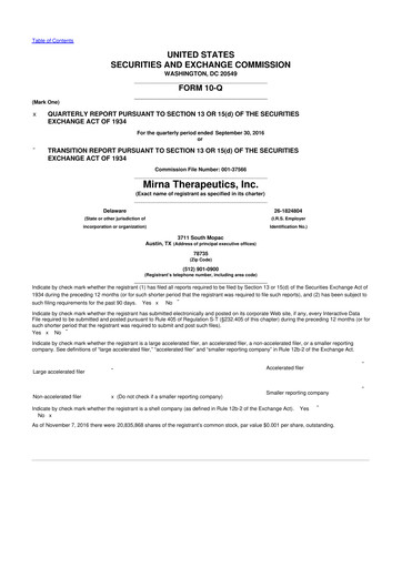 Thumbnail Synlogic 10-Q Quarterly Report FY2016 